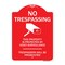 Signmission This Property Is Protected By Video Surveillance Heavy-Gauge Aluminum Sign, 24" H, RW-1824-9876 A-DES-RW-1824-9876 - alternate 1